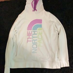 White North Face Sweatshirt